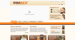 Desktop Screenshot of drzwizewnetrzne.gidanex.pl